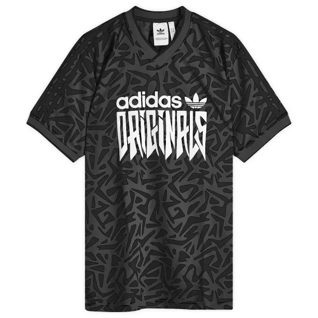 Adidas Men's Aop Jersey Carbon