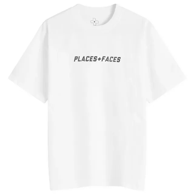 PLACES+FACES Men's Signature Logo T-Shirt White