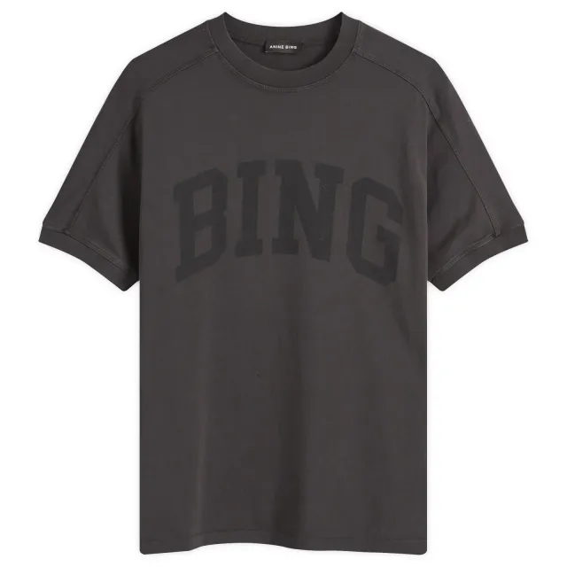 Anine Bing Women's Jaylin T-Shirt Washed Black