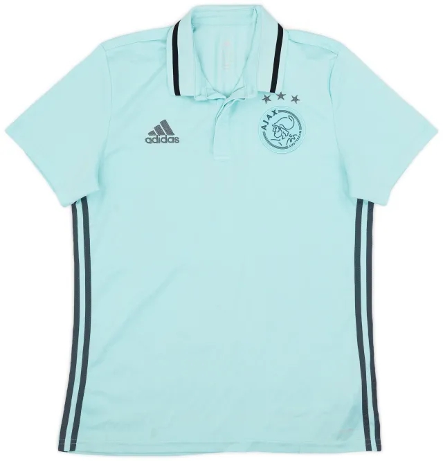 2018-19 Ajax adidas Polo Shirt - 7/10 - (L)