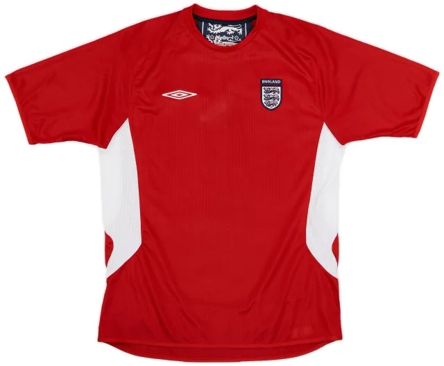 2004-06 England Umbro Training Shirt - 6/10 - (L)