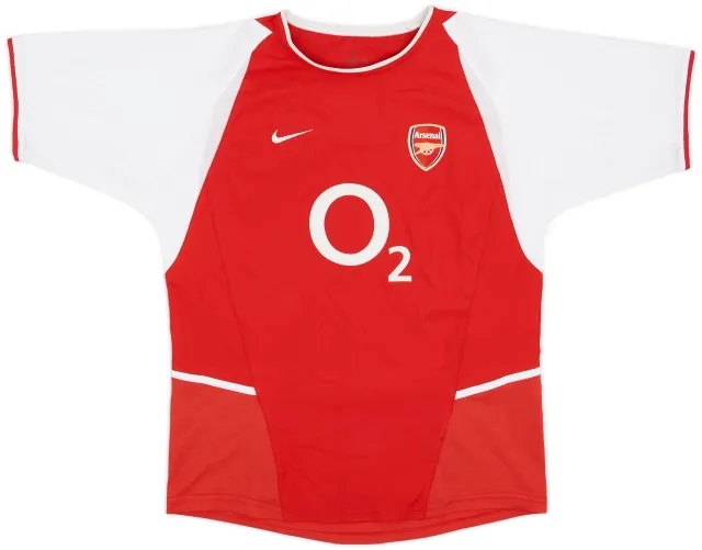 Nike 2002-04 Arsenal Home Shirt - 8/10 - (XL.Boys)