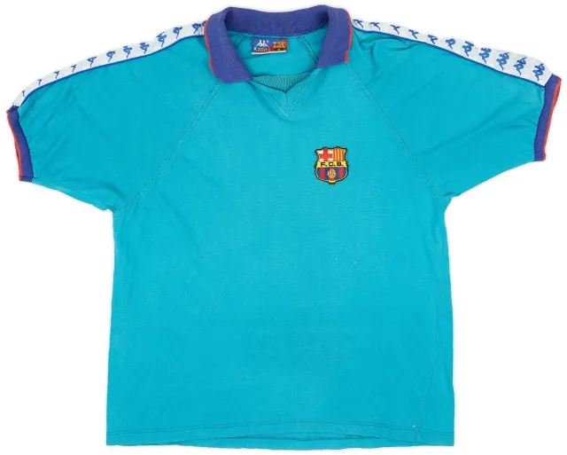 1993-94 Barcelona Kappa Training Shirt - 8/10 - (XL)