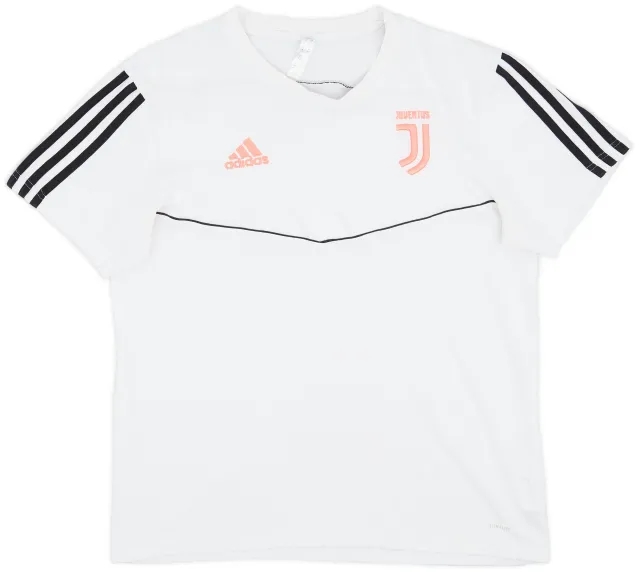 2019-20 Juventus adidas Cotton Tee - 6/10 - (M)