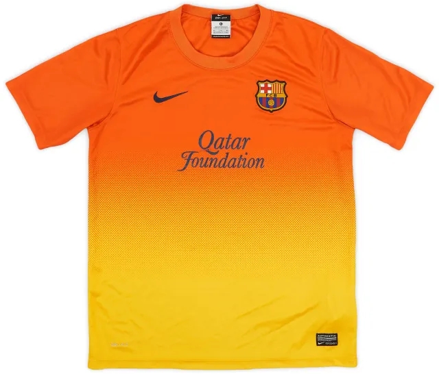 Nike 2012-13 Barcelona Basic Away Shirt - 5/10 - (XL.Boys)