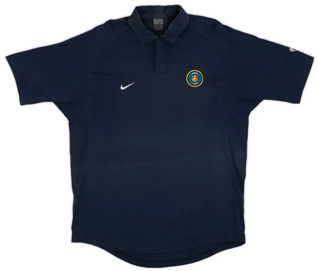 2003-04 Inter Milan Nike Polo Shirt - 9/10 - (XL)