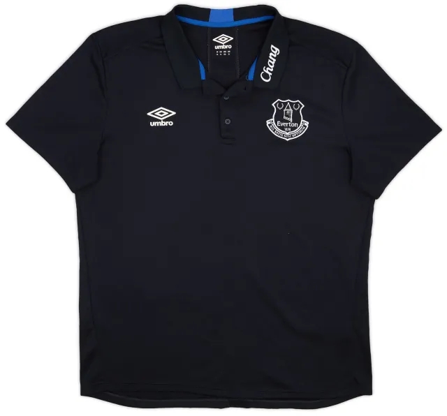 2016-17 Everton Umbro Polo Shirt - 9/10 - (XL)