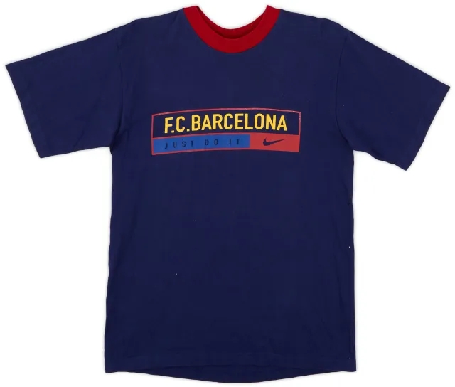 2010-11 Barcelona Nike Cotton Tee - 7/10 - (S)