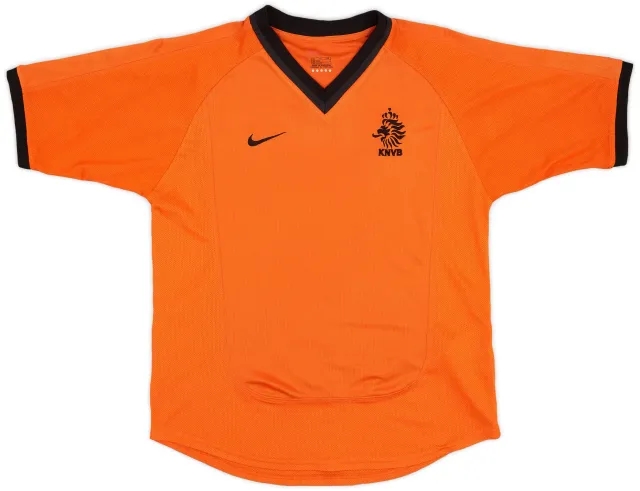 Nike 2000-02 Netherlands Home Shirt - 8/10 - (XL.Boys)