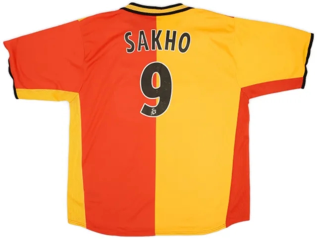 Nike 2001-02 Lens Home Shirt Sakho #9 - 7/10 - (XXL)
