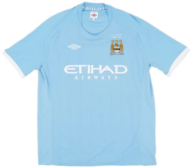 Umbro 2010-11 Manchester City 'FA Cup Final' Home Shirt - 6/10 - (XXL)