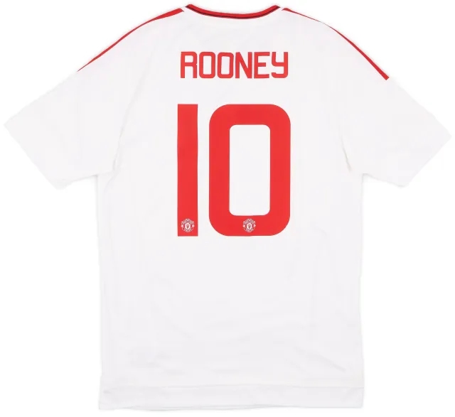 adidas 2015-16 Manchester United Away Shirt Rooney #10 - 6/10 - (M)