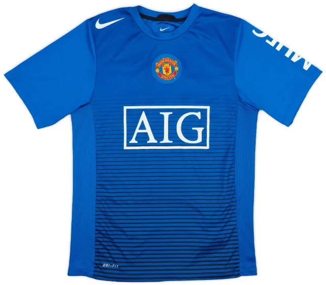 2010-11 Manchester United Nike Training Shirt - 8/10 - (S)