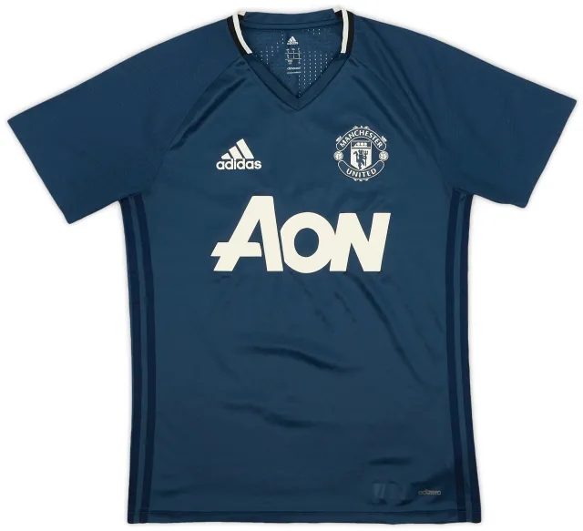 2016-17 Manchester United adidas Training Shirt - 9/10 - (S)