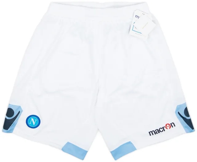 Macron 2010-11 Napoli Home Shorts (XL)