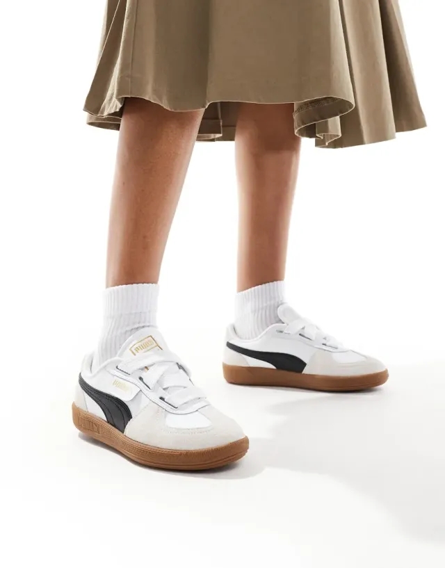Sneakers Puma Palermo Wide Lace Sd Puma White-Puma Black Eur 42.5