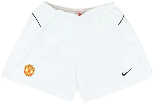 2004-05 Manchester United Nike Training Shorts - 8/10 - (L)