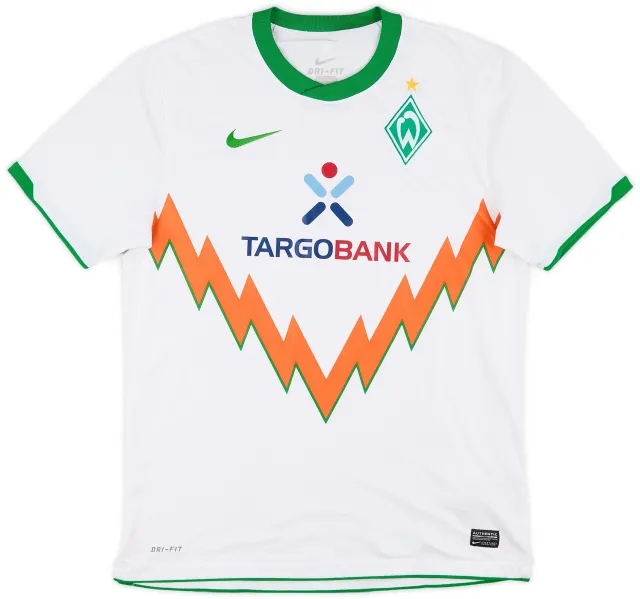 Nike 2010-11 Werder Bremen Away Shirt - 8/10 - (L)