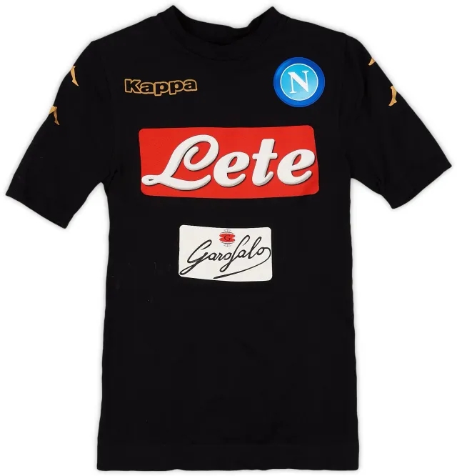 Kappa 2016-17 Napoli Authentic Third Shirt #14 - 7/10 - (XS/S)