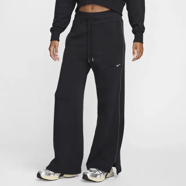 Nike Womens Phoenix Trend Fleece Pant - Black - Size M - Black