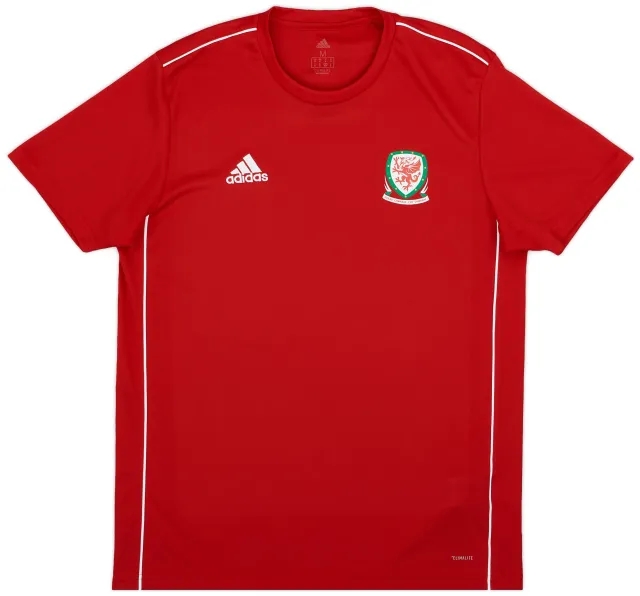 2018-19 Wales adidas Training Shirt - 9/10 - (M)