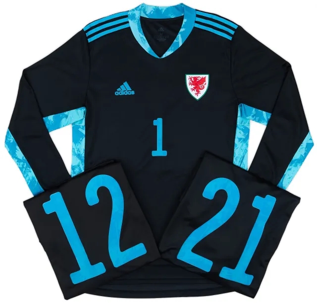 adidas 2020-21 Wales Player Issue GK Shirt # - 9/10 - (M)
