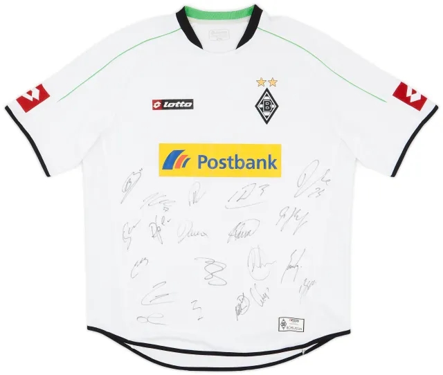 Lotto 2012-13 Borussia Monchengladbach Signed Home Shirt - 6/10 - (XL)