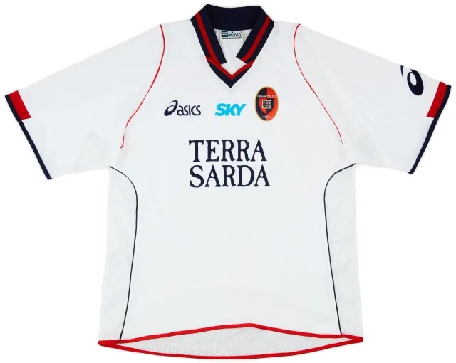 Asics 2005-06 Cagliari Away Shirt - 7/10 - (XL)
