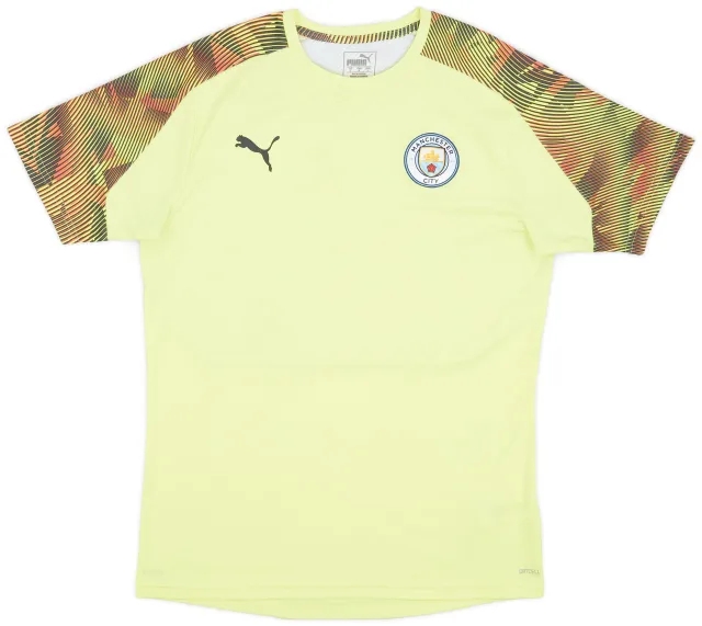2019-20 Manchester City Puma Training Shirt - 8/10 - (L)