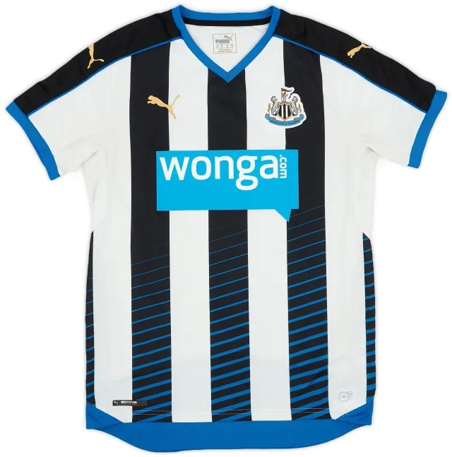 Puma 2015-16 Newcastle Home Shirt - 6/10 - (M)