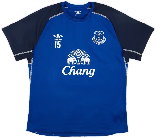 2015-16 Everton Player Issue Umbro Training Shirt #15 - 6/10 - (XL)