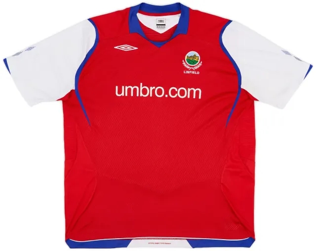 Umbro 2008-09 Linfield Away Shirt - 7/10 - (XXL)