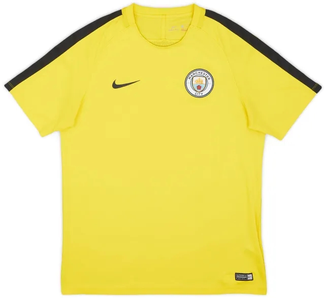 2017-18 Manchester City Nike Polo Shirt - 9/10 - (L)