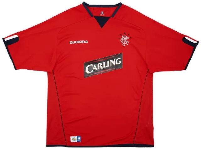 Diadora 2004-05 Rangers Third Shirt - 7/10 - (XL)
