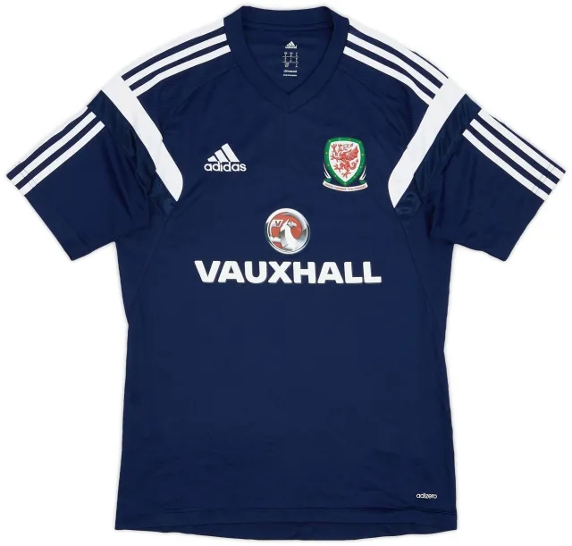 2013-14 Wales adidas Training Shirt - 8/10 - (S)