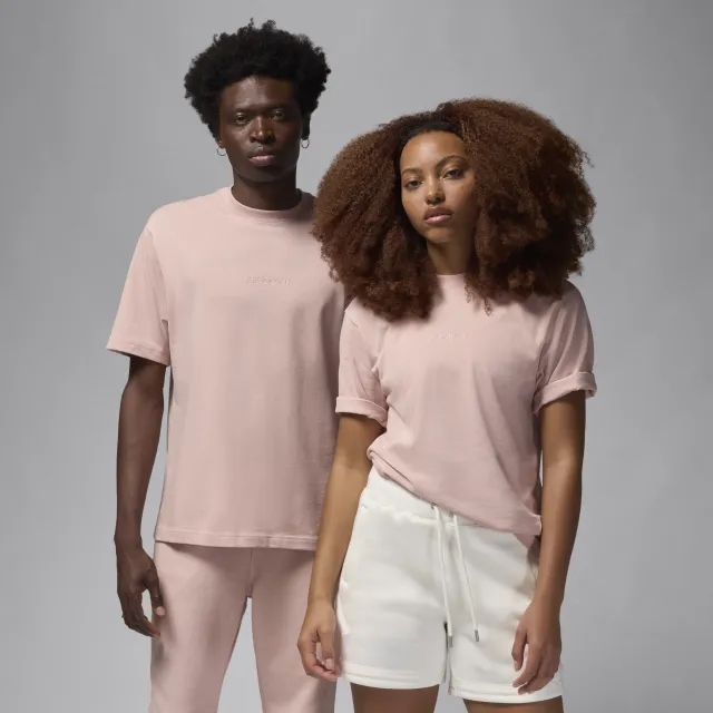 Nike Jordan Air Jordan Women's Wordmark 85 T-Shirt Pink Oxford