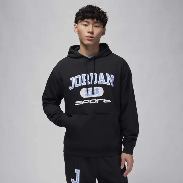 Nike Jordan Sport Crossover Men's Dri-FIT Pullover Hoodie - Black - Cotton/Polyester
