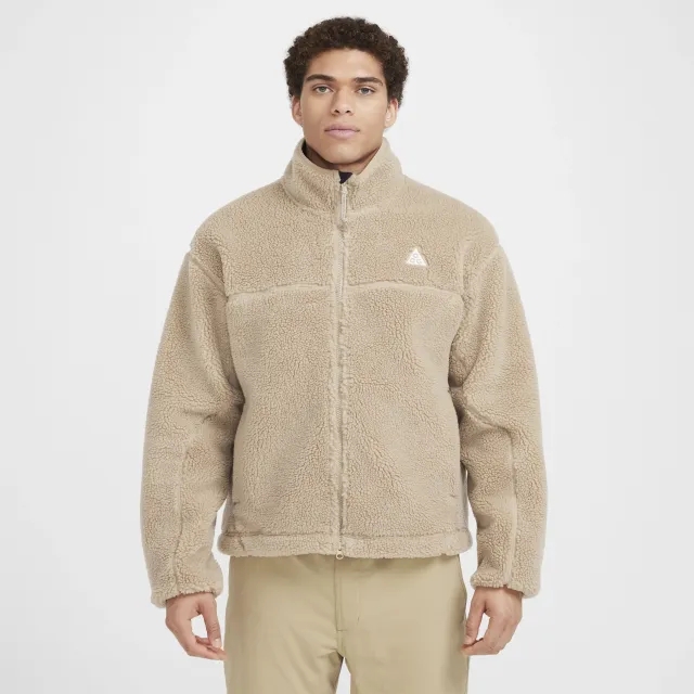 Nike Men's Apparel ACG Canwell Glacier Windproof Jacket Khaki/Summit White