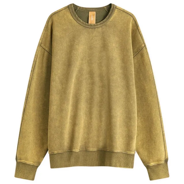 FrizmWORKS Men's OG Vintage Crew Sweat Olive