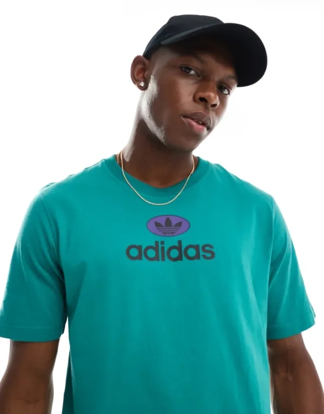 adidas Originals Graphic T-Shirt, Green