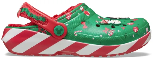 Crocs | Kids | Toddlers Mickey Holiday Lined Classic | Clogs | Multi | C10