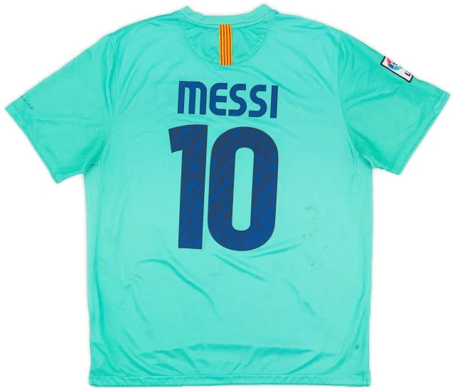 Nike 2010-11 Barcelona Away Shirt Messi #10 - 7/10 - (XL)