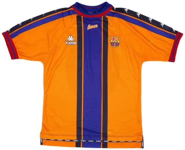 Kappa 1997-98 Barcelona Away Shirt - 7/10 - (L)