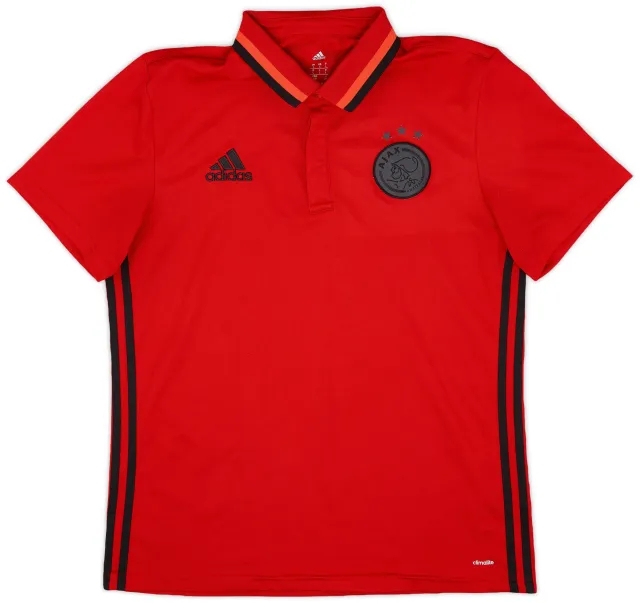 2016-17 Ajax adidas Polo Shirt - 9/10 - (L)