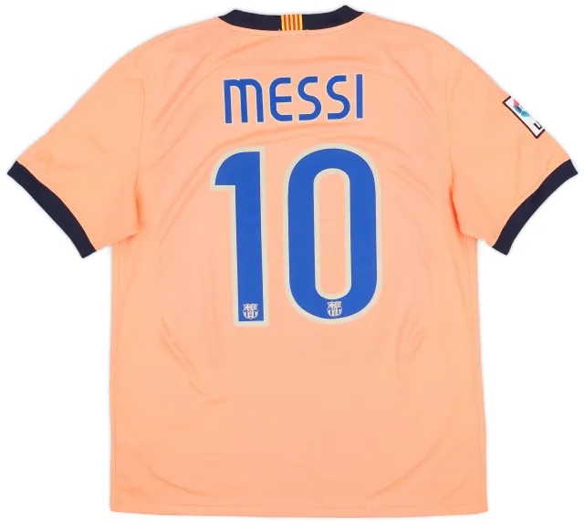 Nike 2009-10 Barcelona Away Shirt Messi #10 - 6/10 - (M)
