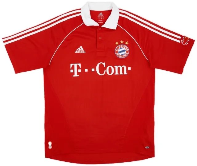adidas 2005-06 Bayern Munich Home Shirt - 8/10 - (L)