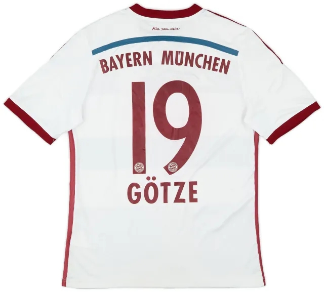 adidas 2014-15 Bayern Munich Away Shirt Gotze #19 - 6/10 - (XL.Boys)