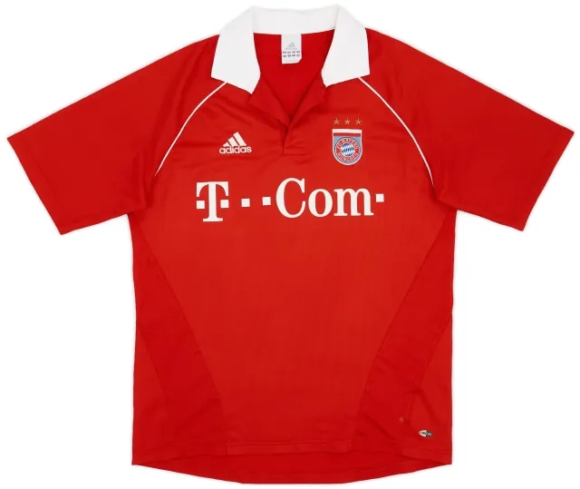 adidas 2005-06 Bayern Munich Home Shirt - 7/10 - (M)