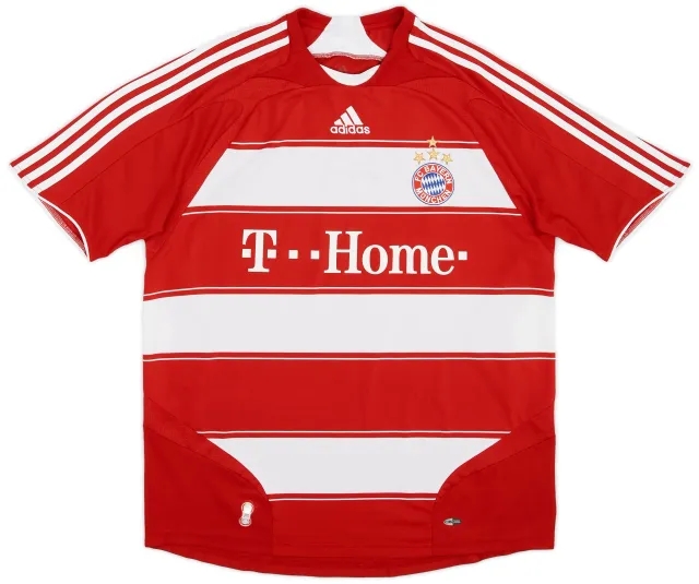 adidas 2008-09 Bayern Munich Home Shirt - 7/10 - (L)