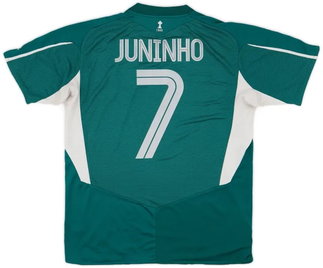 Umbro 2004-05 Celtic Away Shirt Juninho #7 - 7/10 - (L)